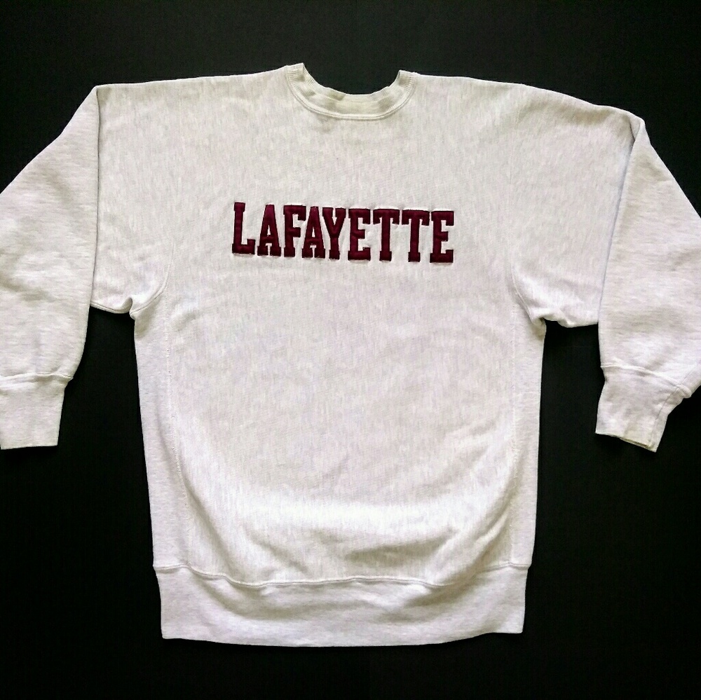 Vintage Champion Reverse Weave Lafayette Crewneck